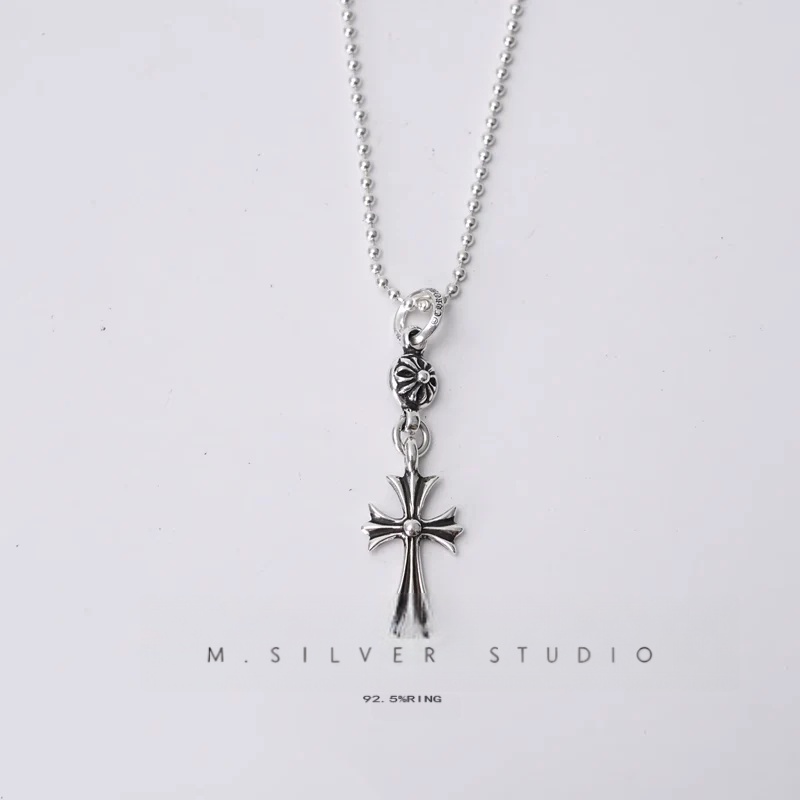 Chrome Hearts Cross Ring - Gothic 925 Sterling Silver Jewelry | David Studio