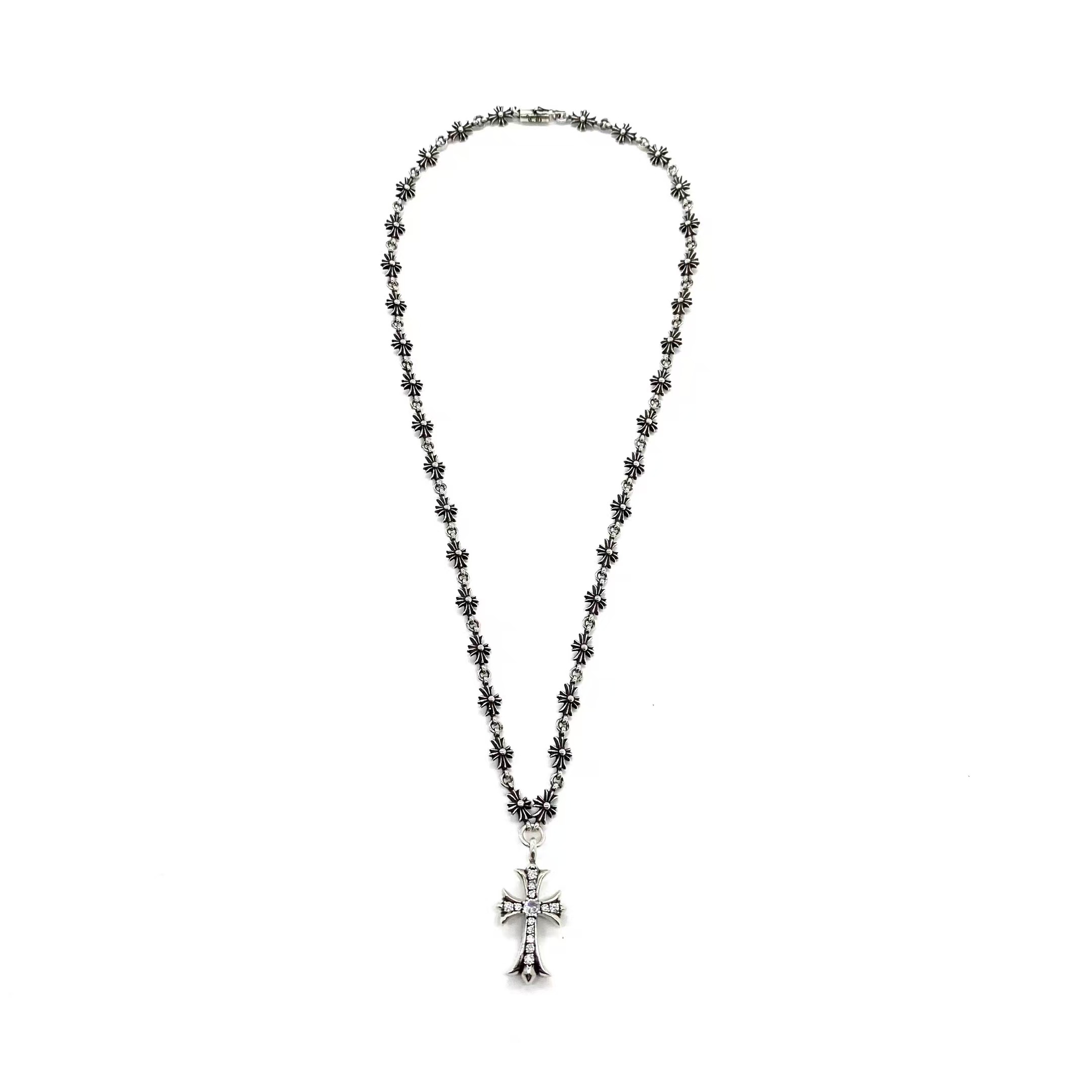 Chrome Hearts Cross Ring - Gothic 925 Sterling Silver Jewelry | David Studio