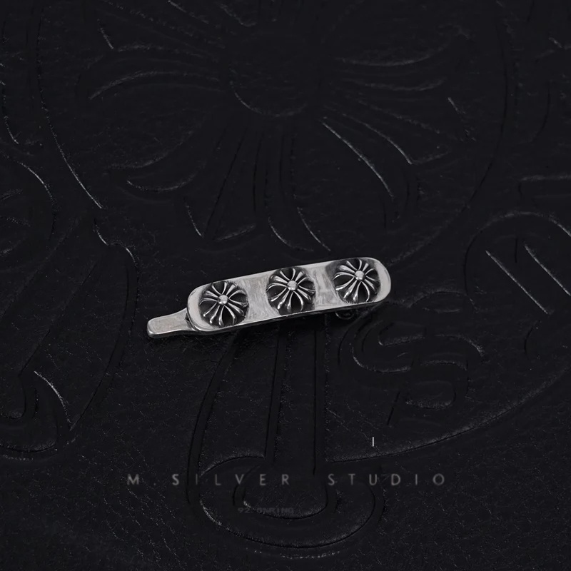 Chrome Hearts Cross Ring - Gothic 925 Sterling Silver Jewelry | David Studio