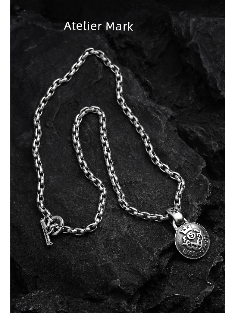 Chrome Hearts Cross Ring - Gothic 925 Sterling Silver Jewelry | David Studio