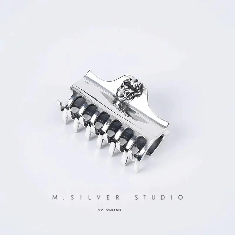 Chrome Hearts Cross Ring - Gothic 925 Sterling Silver Jewelry | David Studio