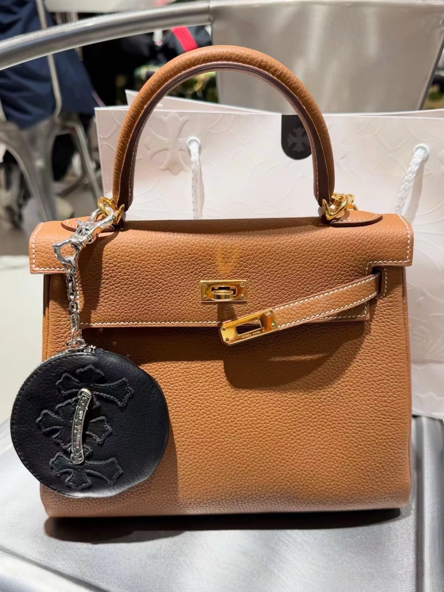 Chrome Hearts Cross Ring - Gothic 925 Sterling Silver Jewelry | David Studio