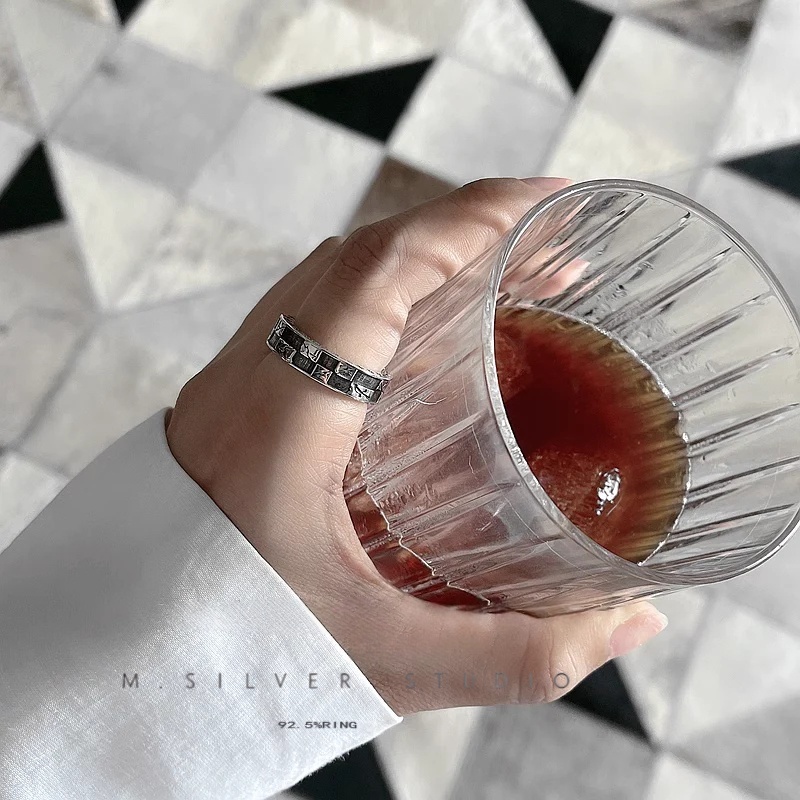 Chrome Hearts Cross Ring - Gothic 925 Sterling Silver Jewelry | David Studio