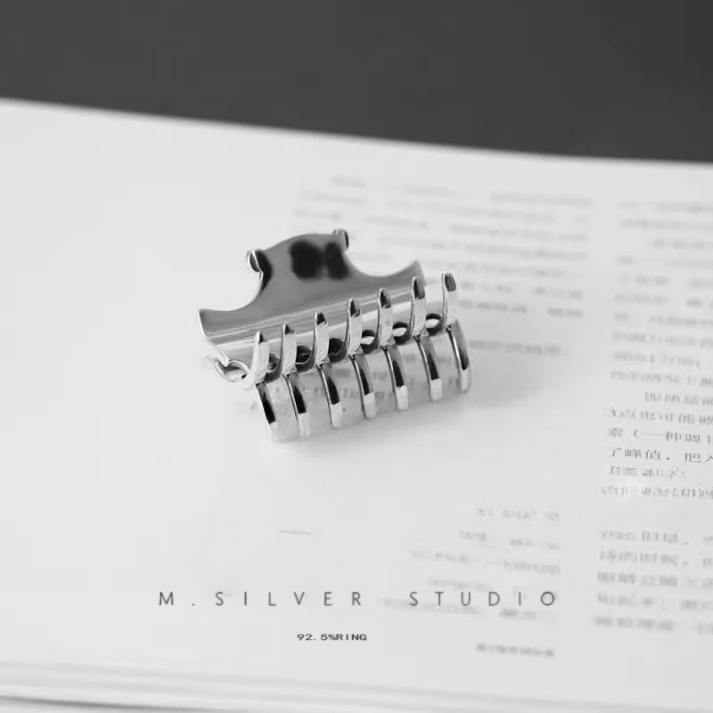 Chrome Hearts Cross Ring - Gothic 925 Sterling Silver Jewelry | David Studio