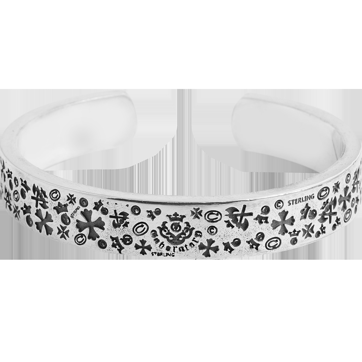 Chrome Hearts Cross Ring - Gothic 925 Sterling Silver Jewelry | David Studio