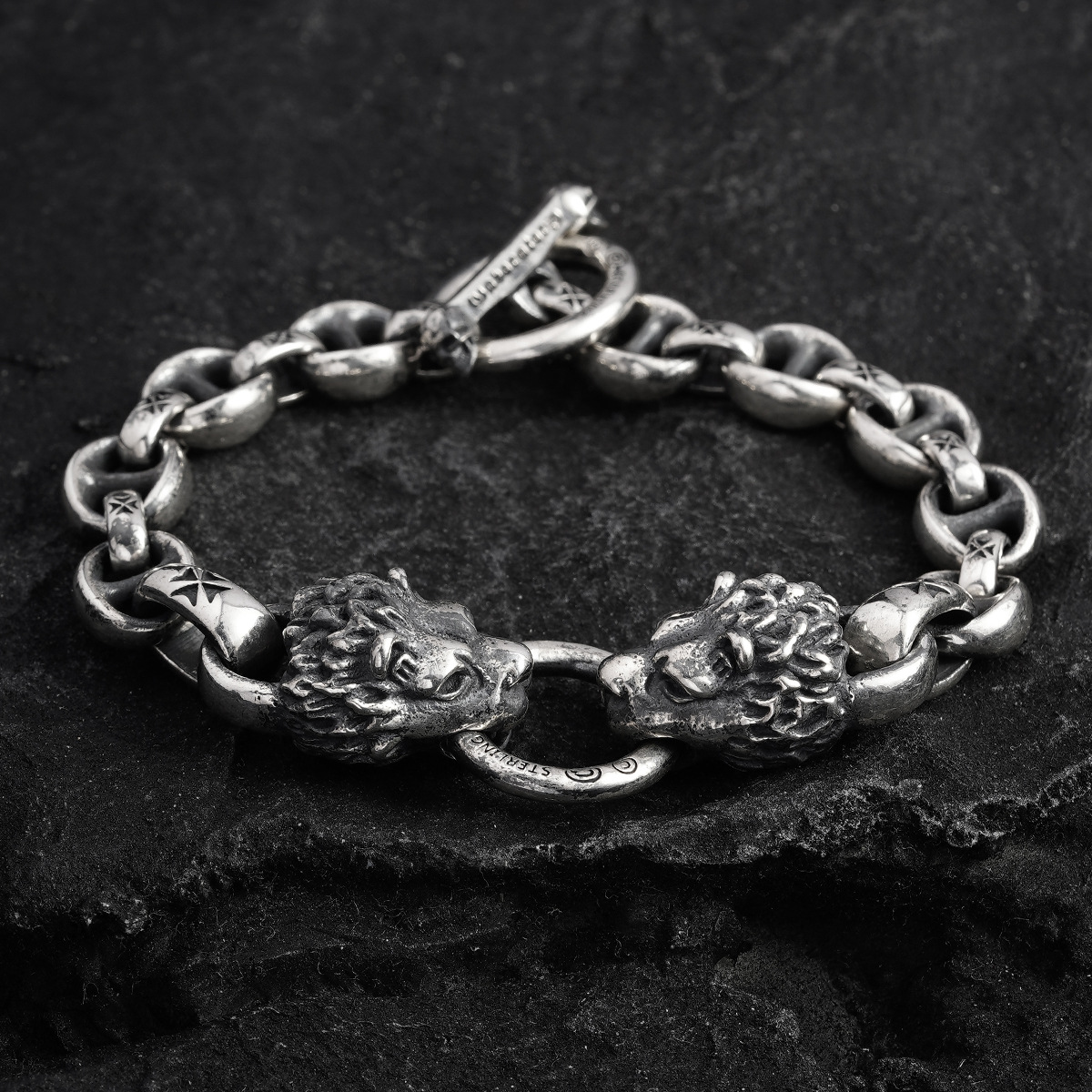 Chrome Hearts Cross Ring - Gothic 925 Sterling Silver Jewelry | David Studio