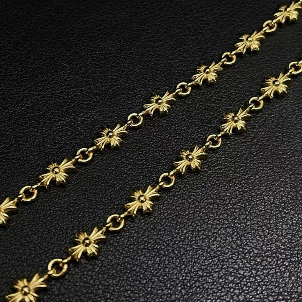 Chrome Hearts Cross Ring - Gothic 925 Sterling Silver Jewelry | David Studio