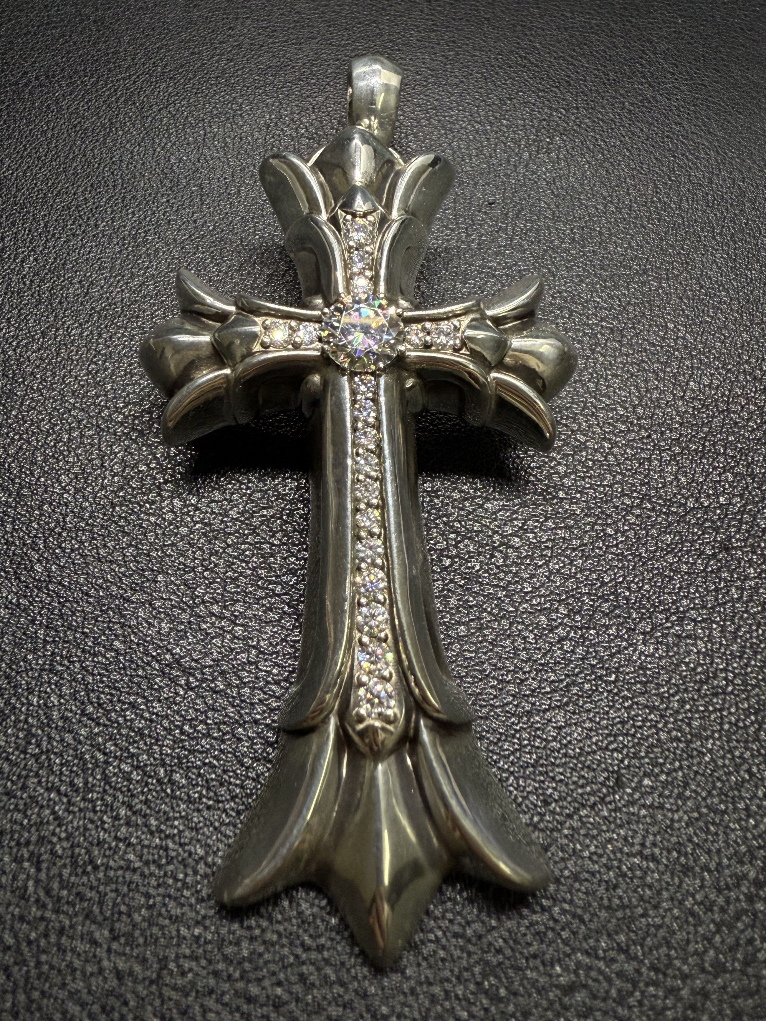 Chrome Hearts Cross Ring - Gothic 925 Sterling Silver Jewelry | David Studio