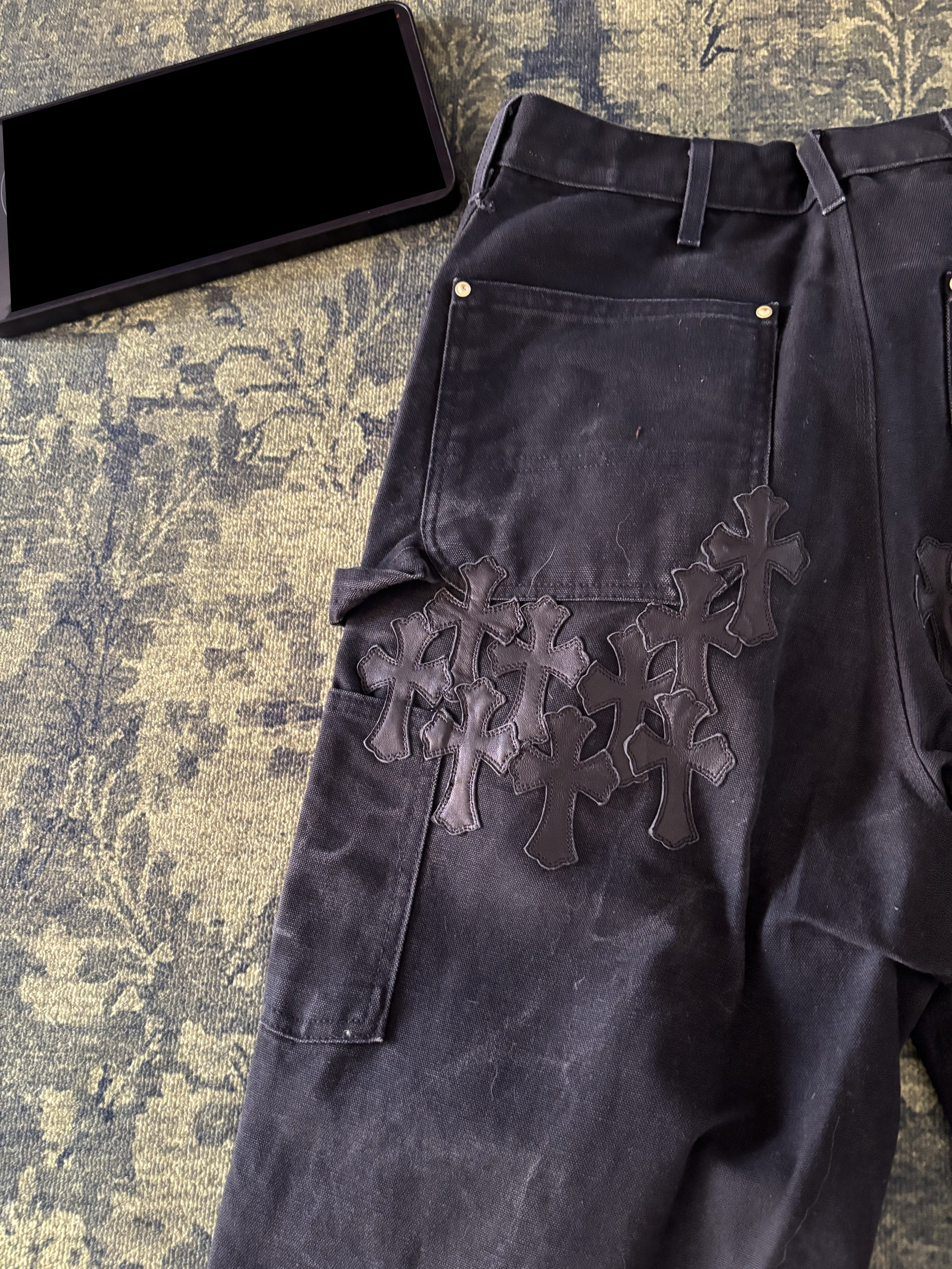 Chrome Hearts Cross Ring - Gothic 925 Sterling Silver Jewelry | David Studio