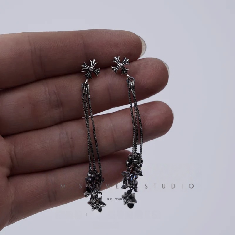 Chrome Hearts Cross Ring - Gothic 925 Sterling Silver Jewelry | David Studio