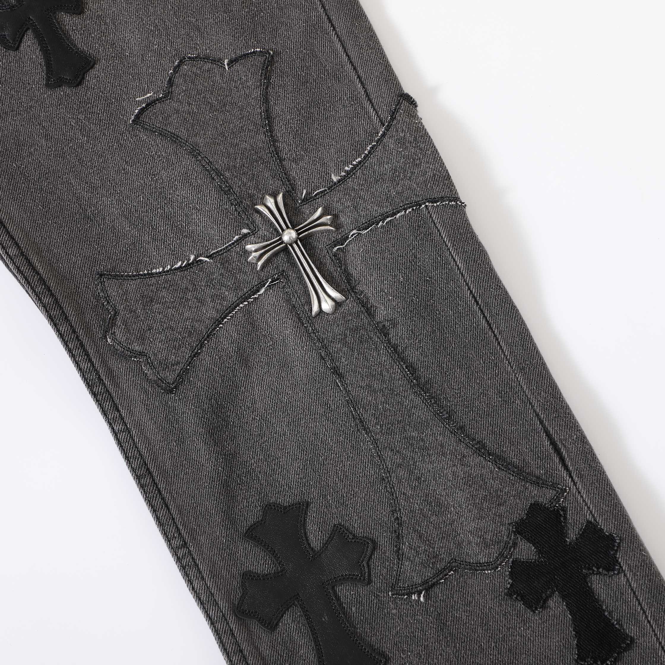 Chrome Hearts Cross Ring - Gothic 925 Sterling Silver Jewelry | David Studio