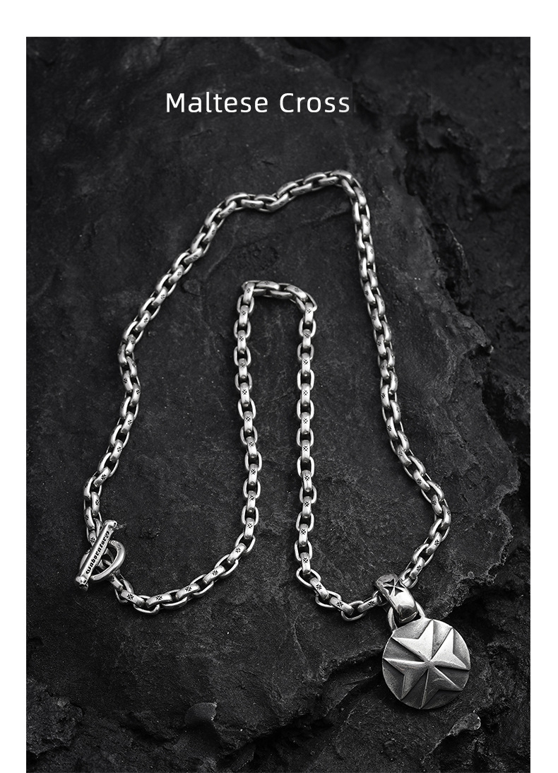 Chrome Hearts Cross Ring - Gothic 925 Sterling Silver Jewelry | David Studio