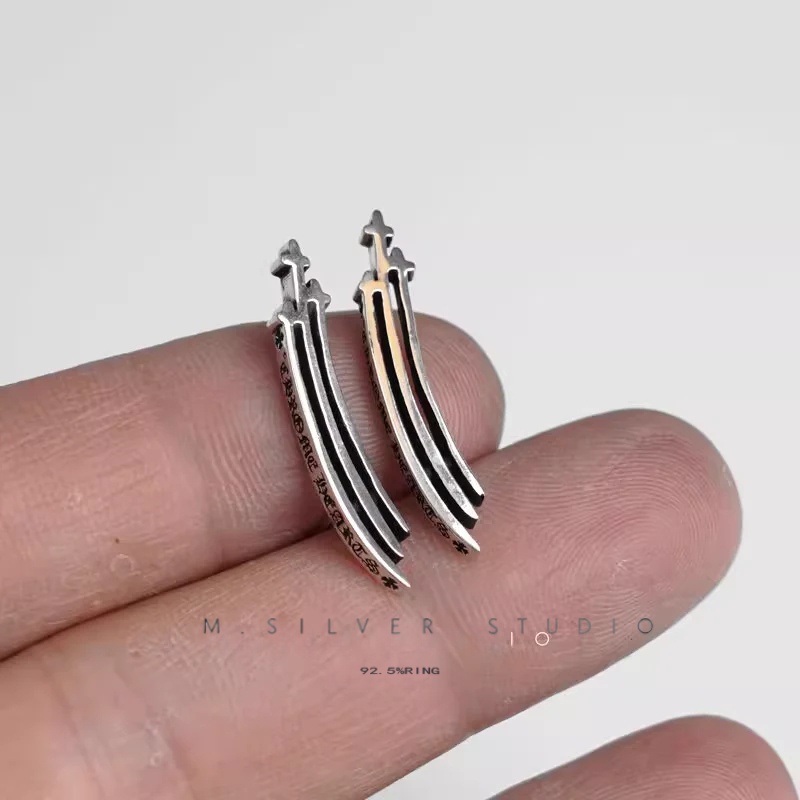 Chrome Hearts Cross Ring - Gothic 925 Sterling Silver Jewelry | David Studio