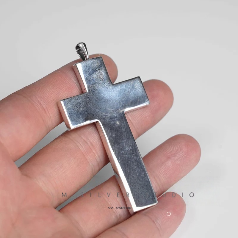 Chrome Hearts Cross Ring - Gothic 925 Sterling Silver Jewelry | David Studio