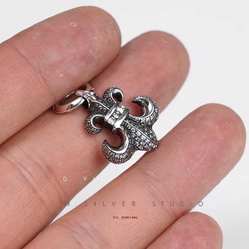 Chrome Hearts Cross Ring - Gothic 925 Sterling Silver Jewelry | David Studio