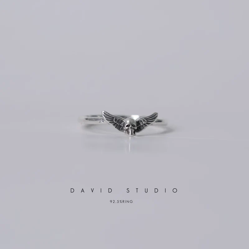 Chrome Hearts Cross Ring - Gothic 925 Sterling Silver Jewelry | David Studio