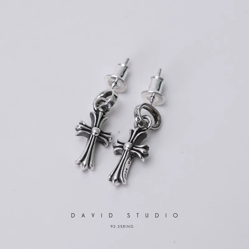 Chrome Hearts Cross Ring - Gothic 925 Sterling Silver Jewelry | David Studio