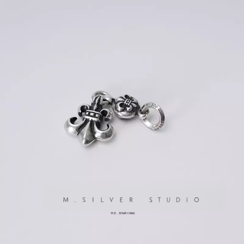 Chrome Hearts Cross Ring - Gothic 925 Sterling Silver Jewelry | David Studio
