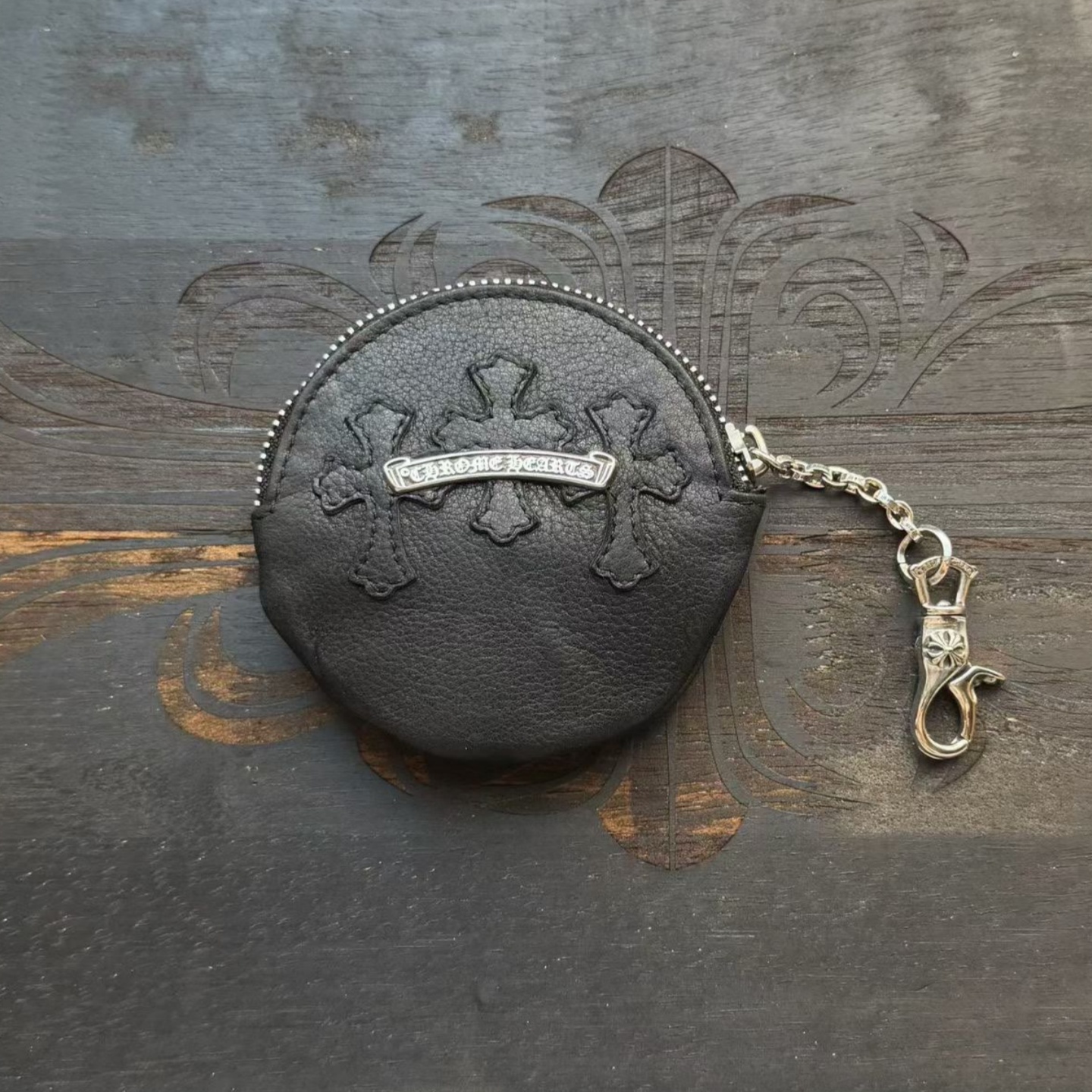 Chrome Hearts Cross Ring - Gothic 925 Sterling Silver Jewelry | David Studio