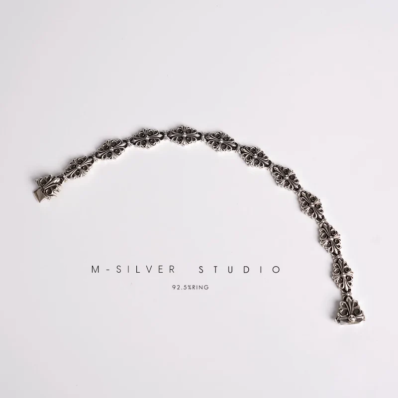 Chrome Hearts Cross Ring - Gothic 925 Sterling Silver Jewelry | David Studio