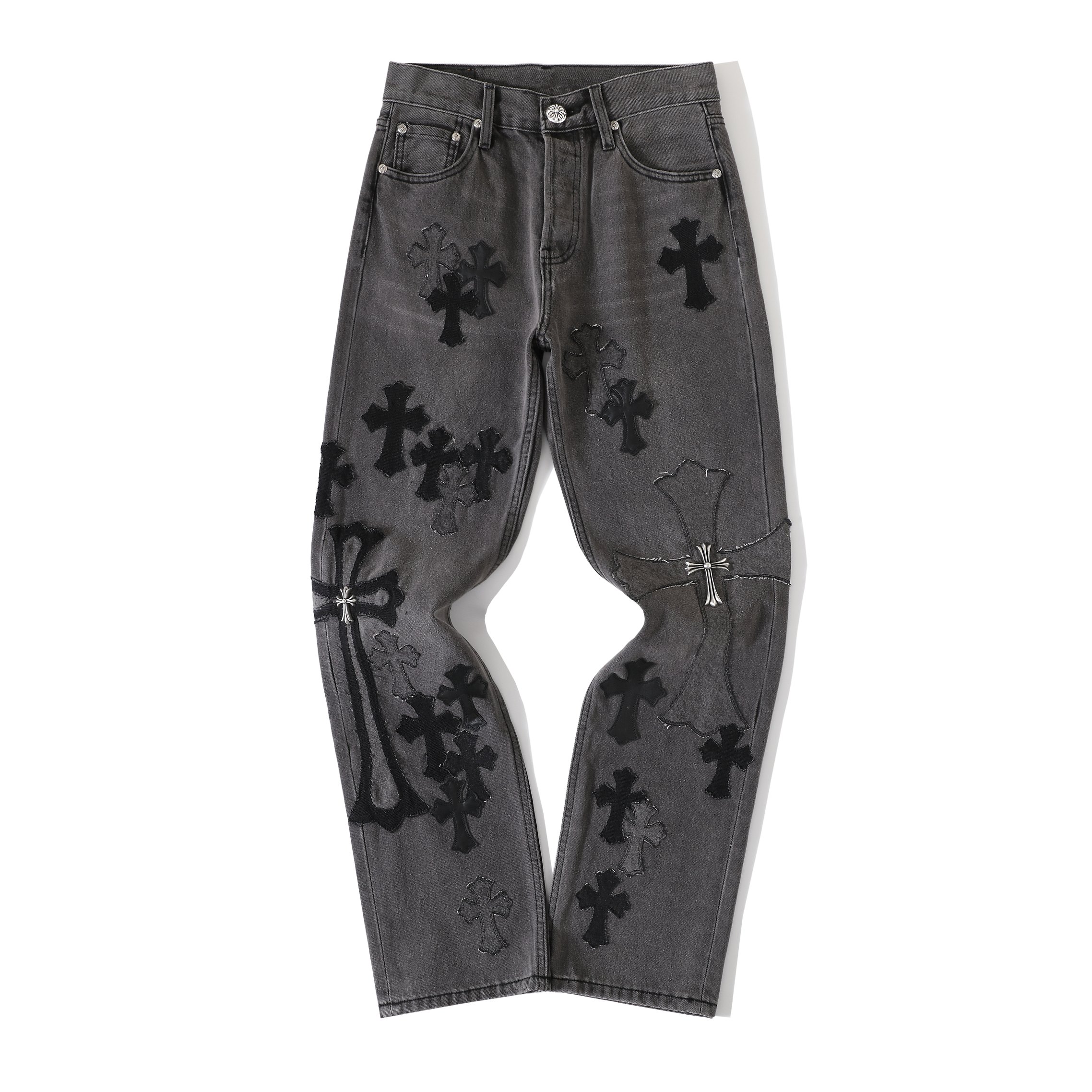 Chrome Hearts Cross Ring - Gothic 925 Sterling Silver Jewelry | David Studio