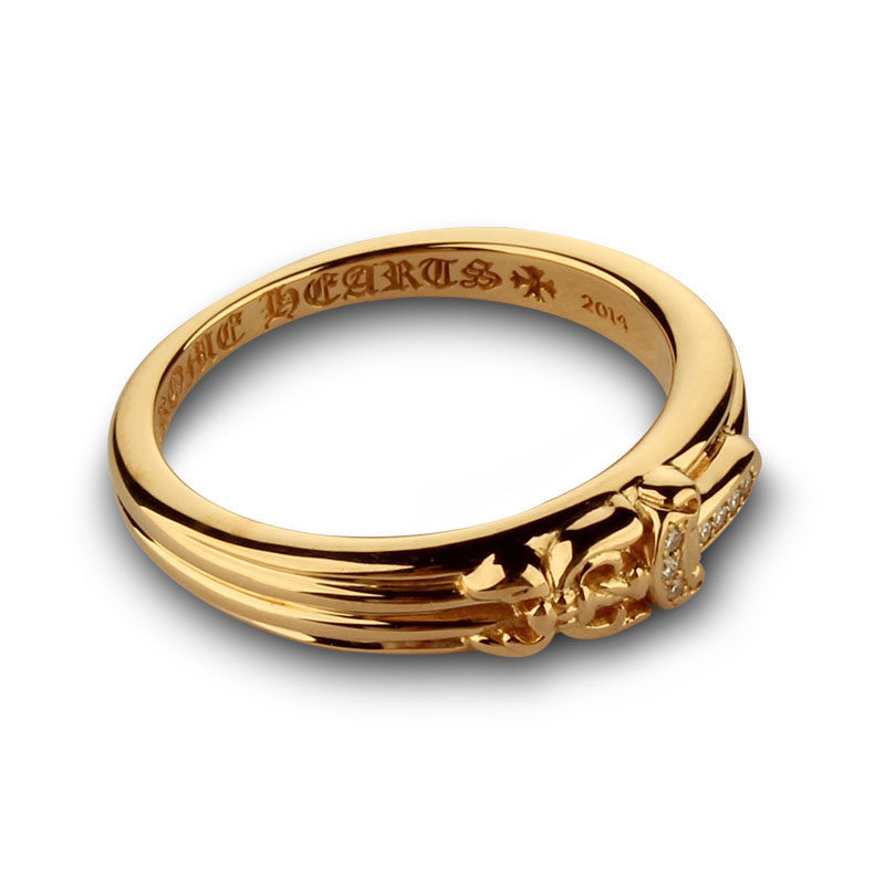 Chrome Hearts Cross Ring - Gothic 925 Sterling Silver Jewelry | David Studio