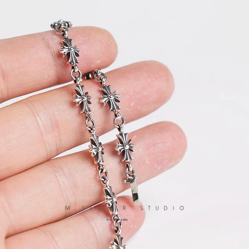 Chrome Hearts Cross Ring - Gothic 925 Sterling Silver Jewelry | David Studio