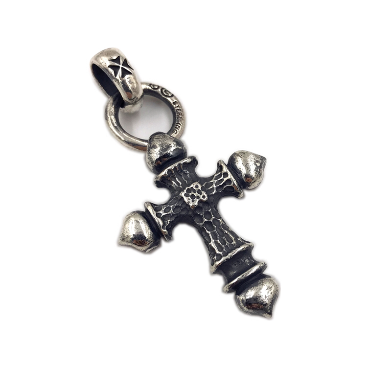 Chrome Hearts Cross Ring - Gothic 925 Sterling Silver Jewelry | David Studio