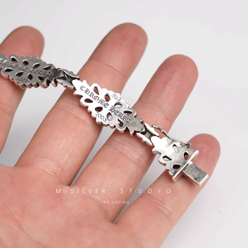 Chrome Hearts Cross Ring - Gothic 925 Sterling Silver Jewelry | David Studio