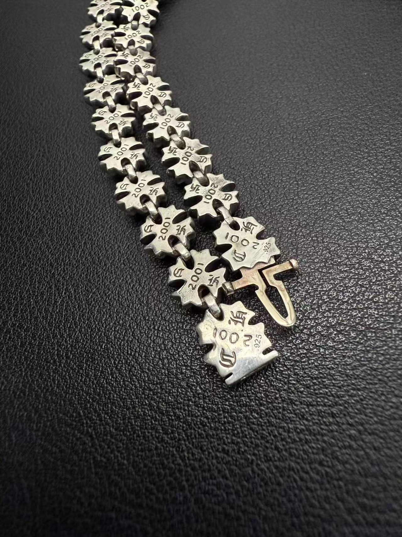 Chrome Hearts Cross Ring - Gothic 925 Sterling Silver Jewelry | David Studio