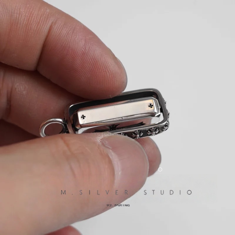 Chrome Hearts Cross Ring - Gothic 925 Sterling Silver Jewelry | David Studio