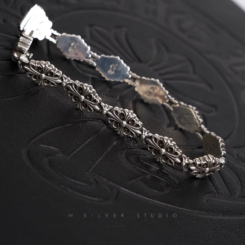 Chrome Hearts Cross Ring - Gothic 925 Sterling Silver Jewelry | David Studio