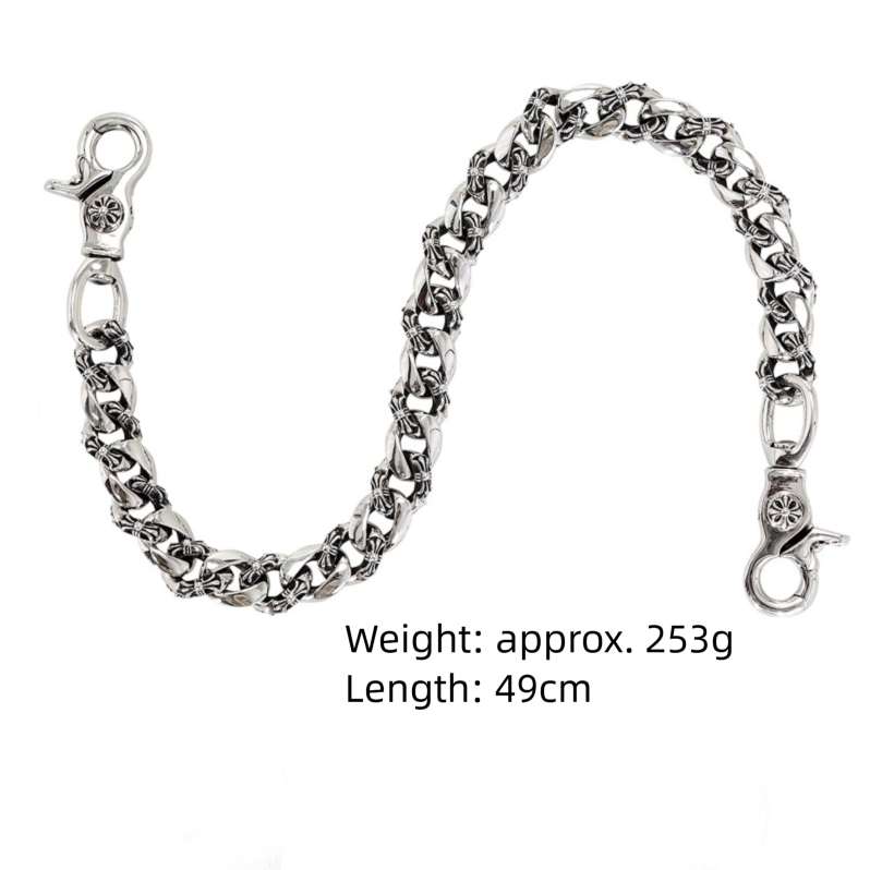 Chrome Hearts Cross Ring - Gothic 925 Sterling Silver Jewelry | David Studio