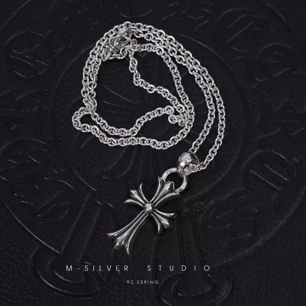 Chrome Hearts Cross Ring - Gothic 925 Sterling Silver Jewelry | David Studio