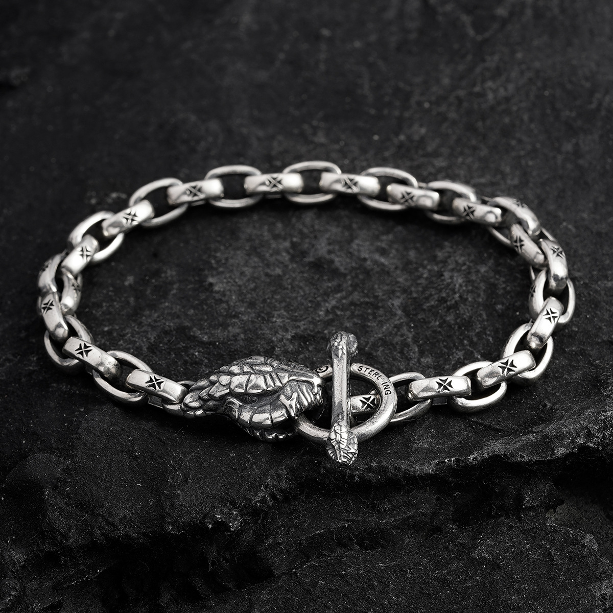 Chrome Hearts Cross Ring - Gothic 925 Sterling Silver Jewelry | David Studio
