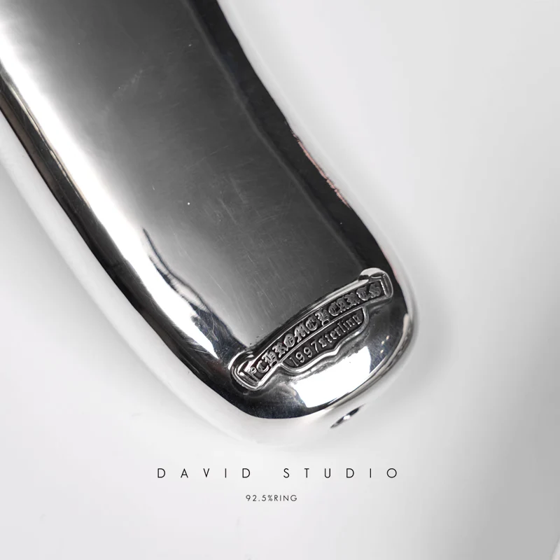 Chrome Hearts Cross Ring - Gothic 925 Sterling Silver Jewelry | David Studio