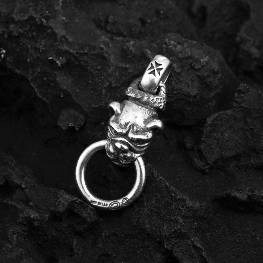 Chrome Hearts Cross Ring - Gothic 925 Sterling Silver Jewelry | David Studio