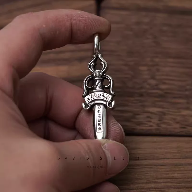 Chrome Hearts Cross Ring - Gothic 925 Sterling Silver Jewelry | David Studio