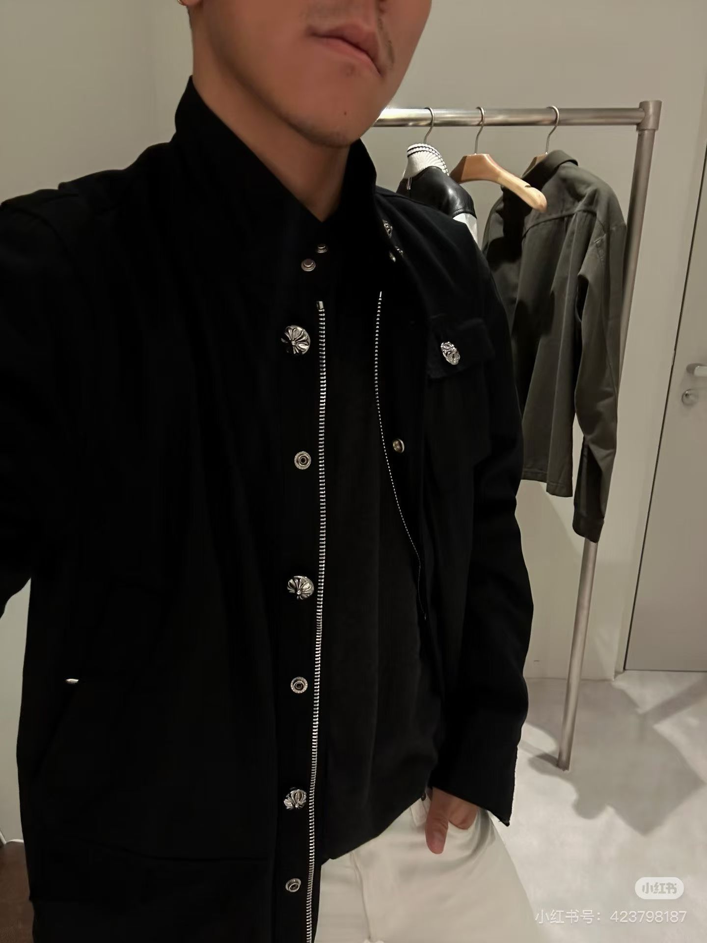 Chrome Hearts Cross Ring - Gothic 925 Sterling Silver Jewelry | David Studio