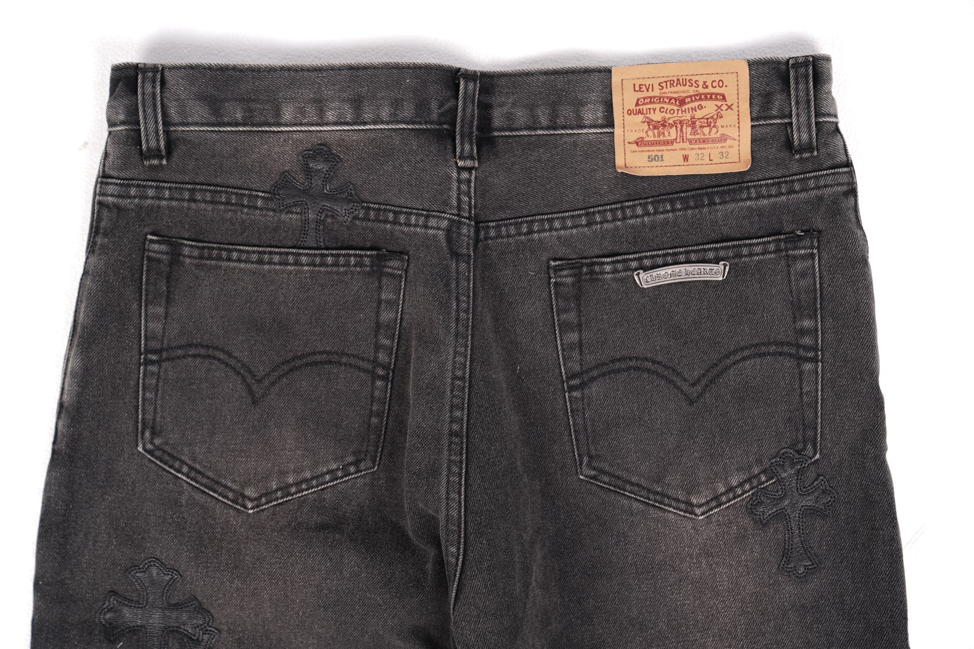 Chrome Hearts Cross Ring - Gothic 925 Sterling Silver Jewelry | David Studio