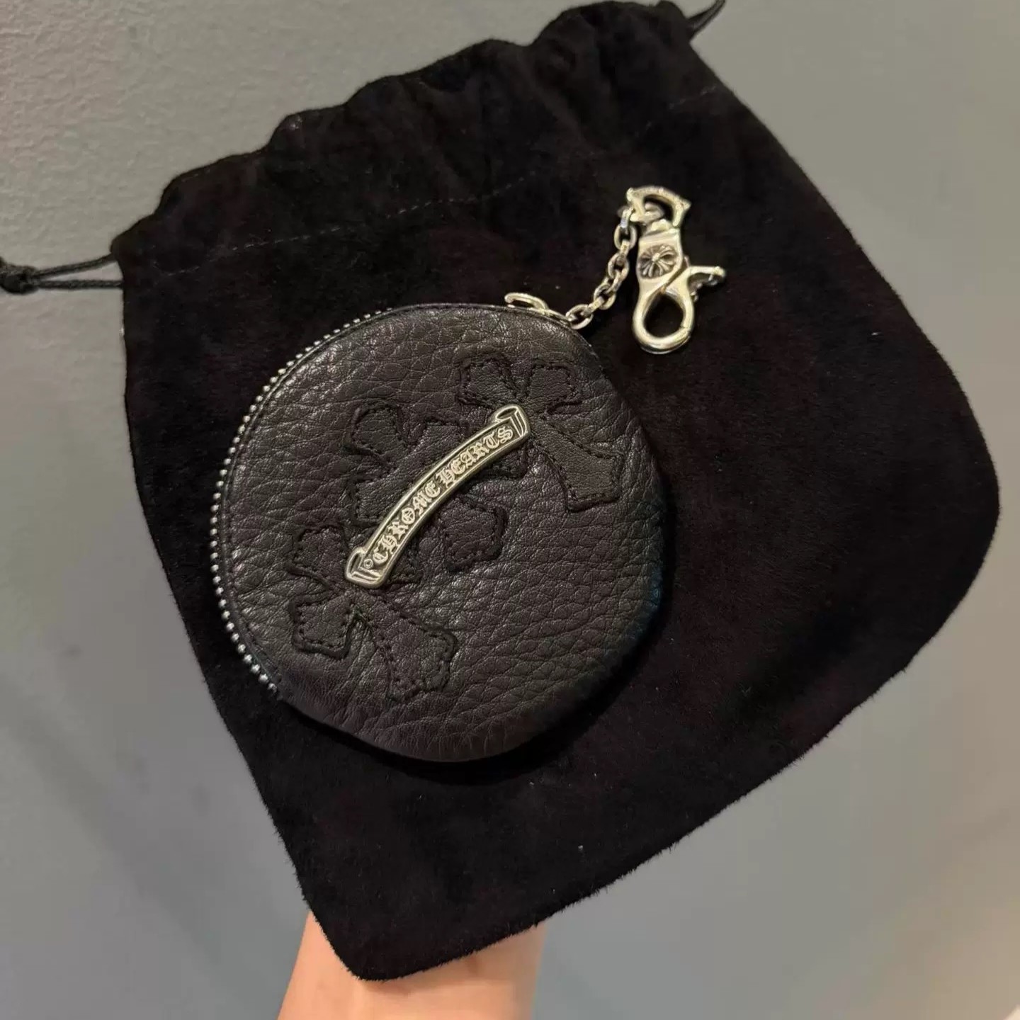 Chrome Hearts Cross Ring - Gothic 925 Sterling Silver Jewelry | David Studio