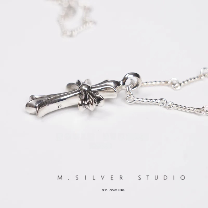 Chrome Hearts Cross Ring - Gothic 925 Sterling Silver Jewelry | David Studio