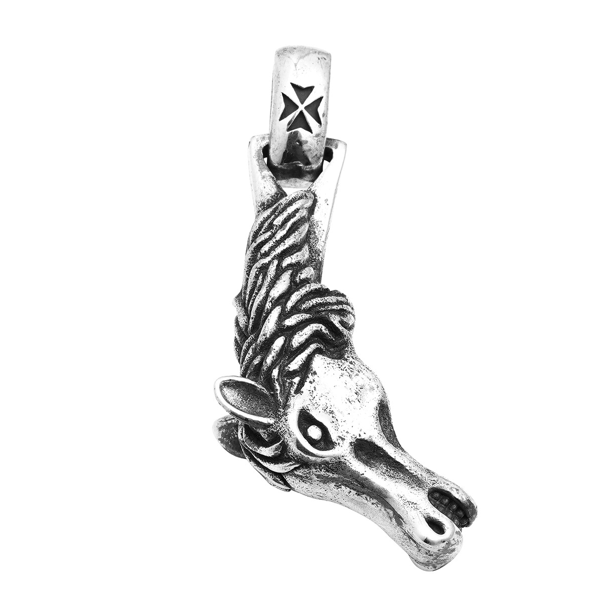 Chrome Hearts Cross Ring - Gothic 925 Sterling Silver Jewelry | David Studio