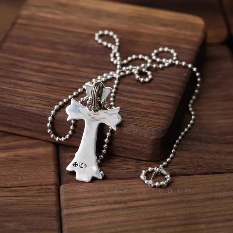 Chrome Hearts Cross Ring - Gothic 925 Sterling Silver Jewelry | David Studio