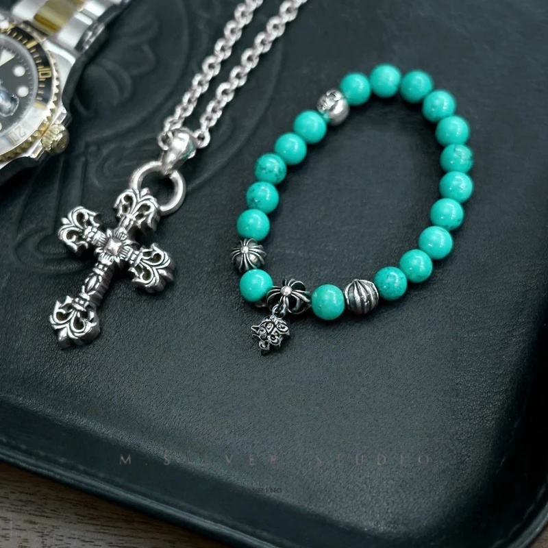 Chrome Hearts Cross Ring - Gothic 925 Sterling Silver Jewelry | David Studio