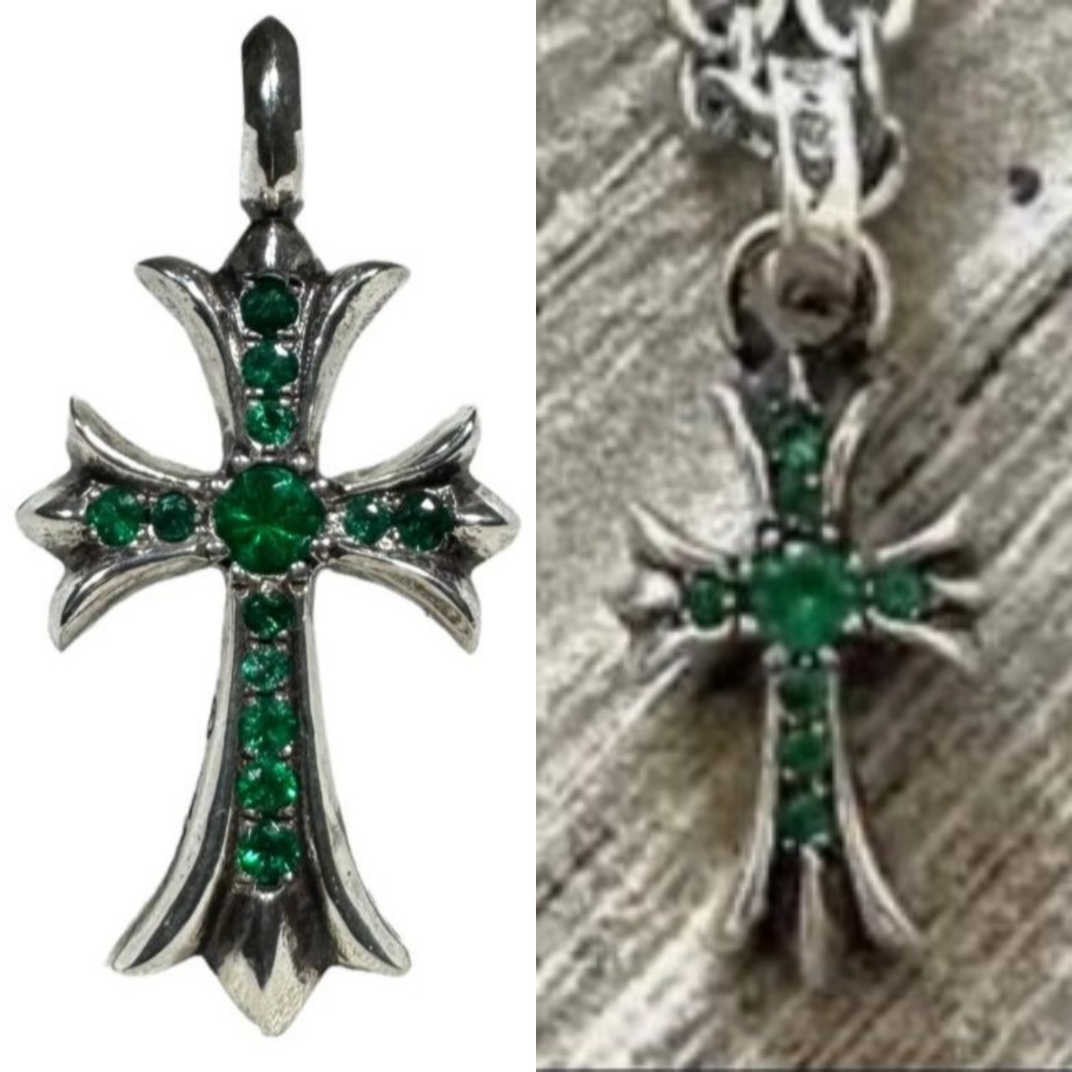 Chrome Hearts Cross Ring - Gothic 925 Sterling Silver Jewelry | David Studio