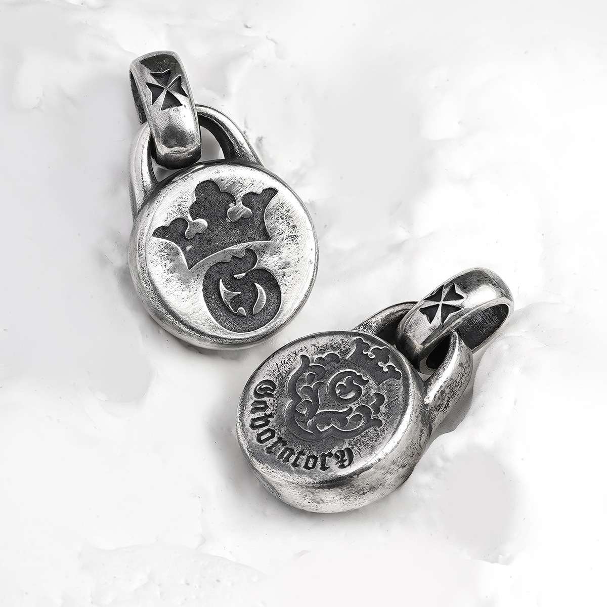 Chrome Hearts Cross Ring - Gothic 925 Sterling Silver Jewelry | David Studio