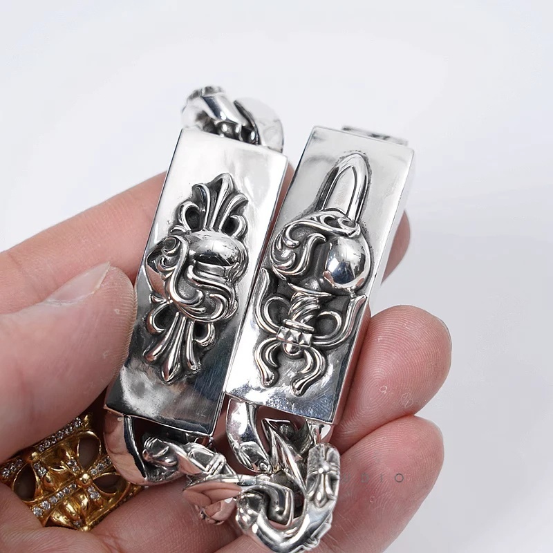 Chrome Hearts Cross Ring - Gothic 925 Sterling Silver Jewelry | David Studio