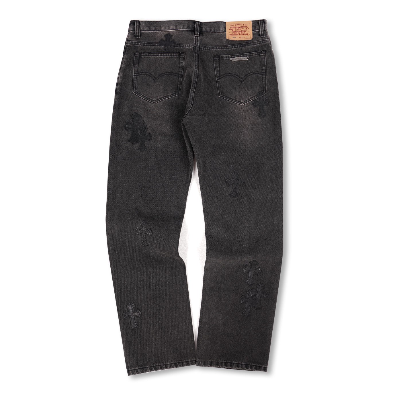 Chrome Hearts Cross Ring - Gothic 925 Sterling Silver Jewelry | David Studio