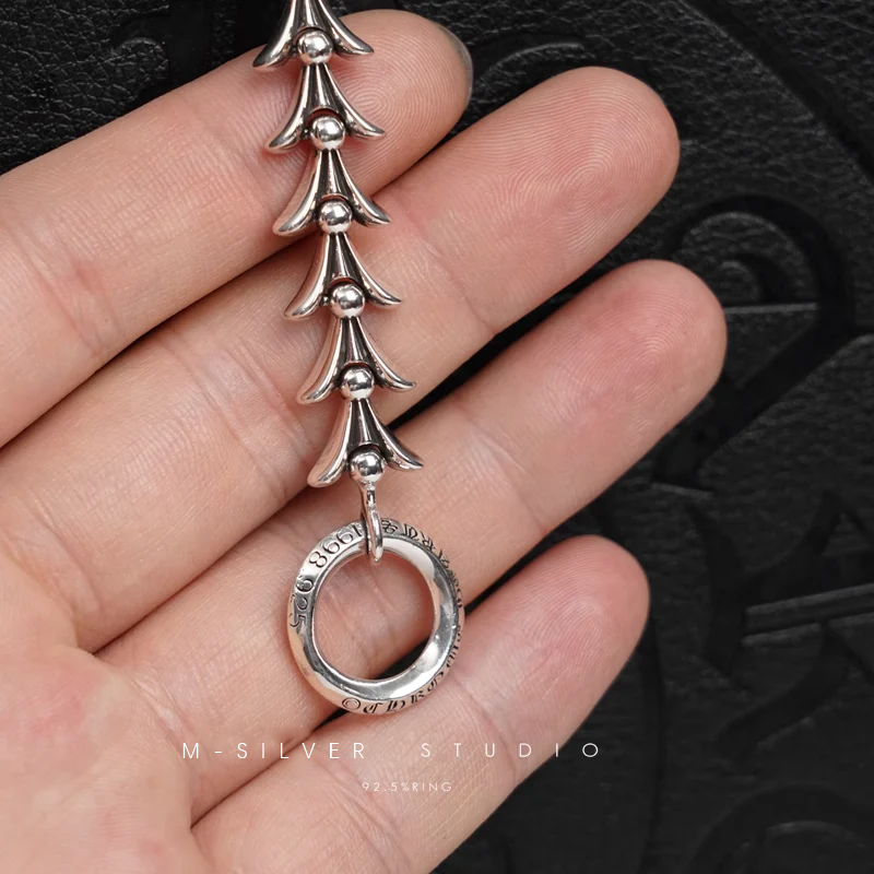 Chrome Hearts Cross Ring - Gothic 925 Sterling Silver Jewelry | David Studio